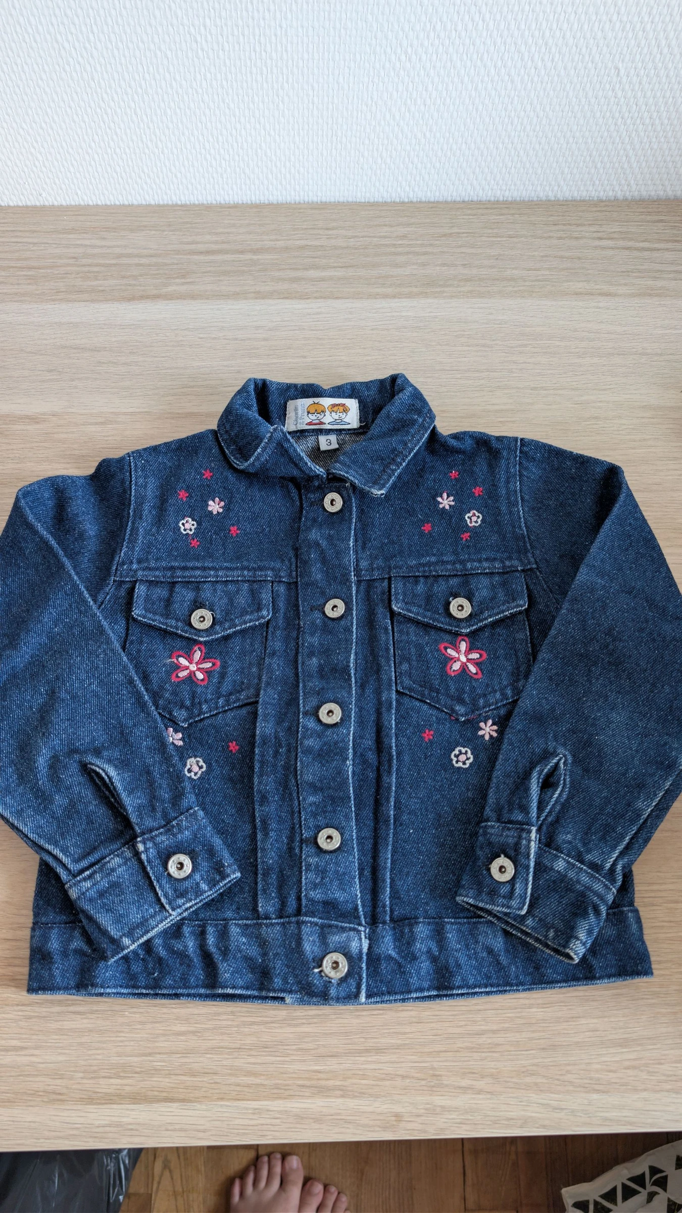 Jeansjas voor meisjes van 3 jaar – photo 2